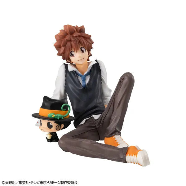 Katekyou Hitman REBORN! - Reborn - Sawada Tsunayoshi - G.E.M. - Tenohira (MegaHouse)ㅤ – MegaHouse – ActionFigureBrasil