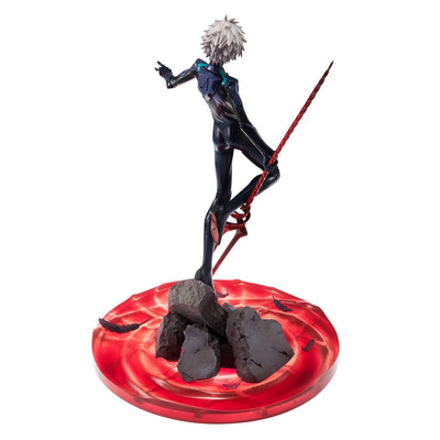 Kaworu Nagisa (15th Anniversary Repeat) – MegaHouse – ActionFigure Brasil — com base expositora