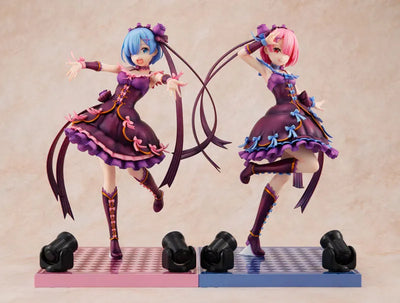 KDcolle "Re:ZERO -Starting Life in Another World-" Ram / Rem Birthday Celebration 2021Ver. Celebration Set 1/7sㅤ – Kadokawa – ActionFigureBrasil — detalhe do produto