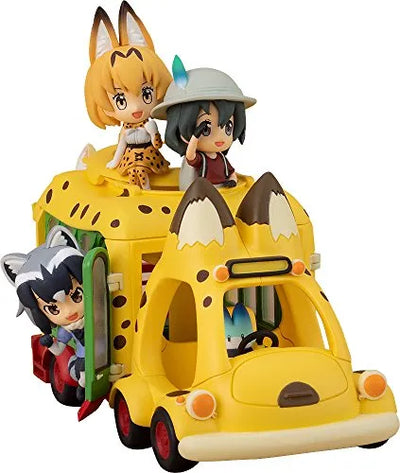Kemono Friends - Araiguma - Fennec - Kaban - Lucky Beast - Serval - Japari Bus (Kadokawa)ㅤ – Kadokawa – ActionFigureBrasil
