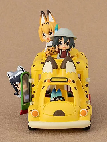 Kemono Friends - Araiguma - Fennec - Kaban - Lucky Beast - Serval - Japari Bus (Kadokawa)ㅤ – Kadokawa – ActionFigureBrasil