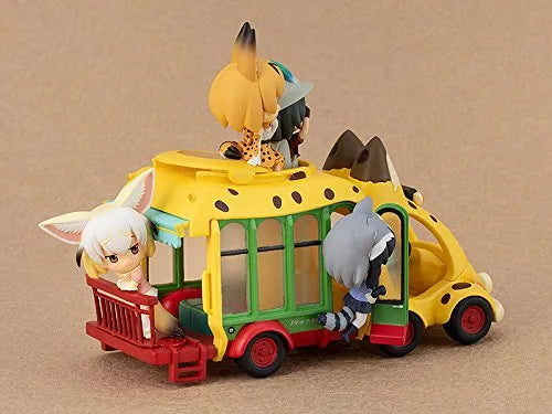 Kemono Friends - Araiguma - Fennec - Kaban - Lucky Beast - Serval - Japari Bus (Kadokawa)ㅤ – Kadokawa – ActionFigureBrasil