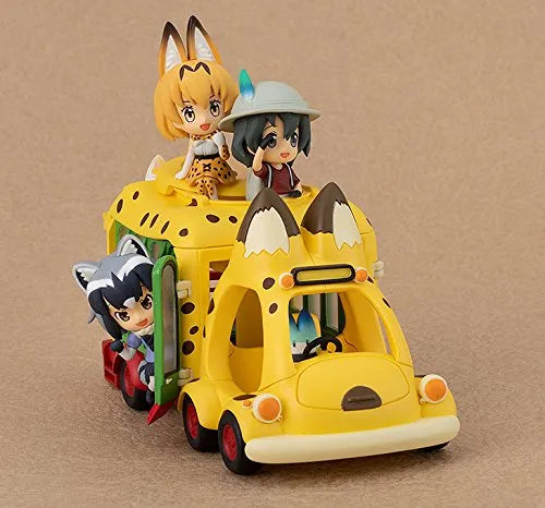 Kemono Friends - Araiguma - Fennec - Kaban - Lucky Beast - Serval - Japari Bus (Kadokawa)ㅤ – Kadokawa – ActionFigureBrasil