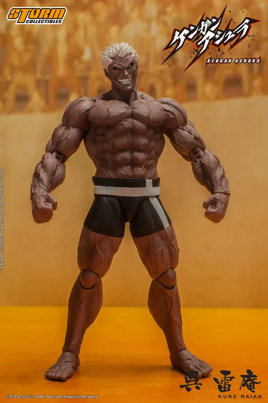 Kengan Ashura Action Figure Kure Raianㅤ – Storm Collectibles – ActionFigureBrasil