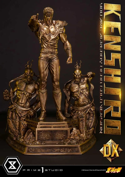 Kenshiro (Deluxe Gold Version) Fist of the North Star – Prime1Studio – ActionFigure Brasil