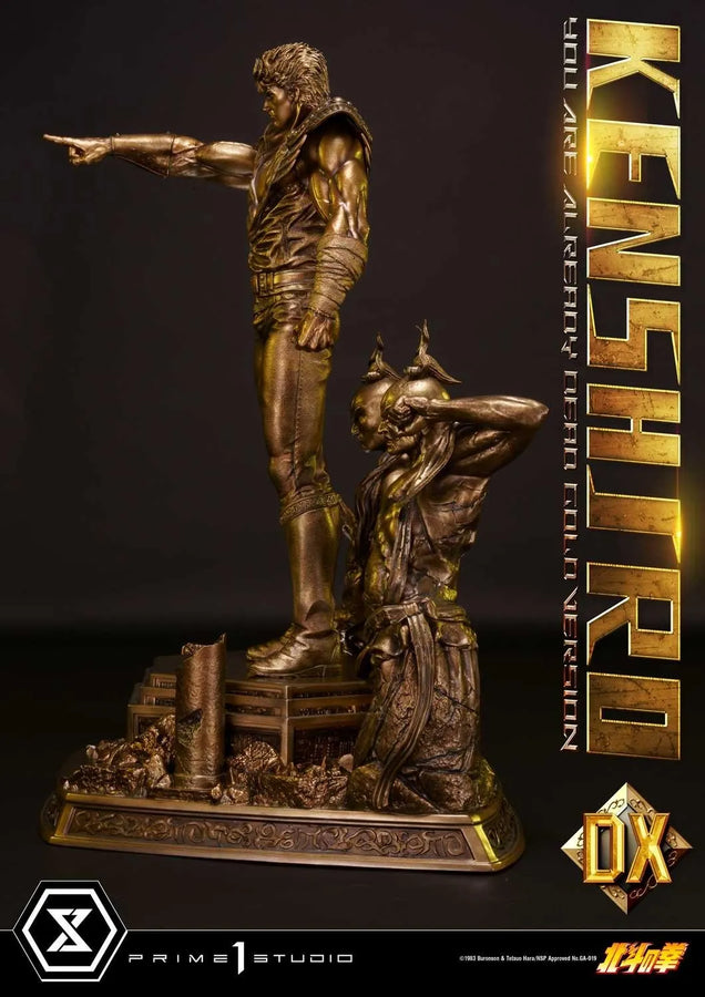 Kenshiro (Deluxe Gold Version) Fist of the North Star – Prime1Studio – ActionFigure Brasil