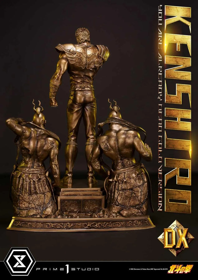 Kenshiro (Deluxe Gold Version) Fist of the North Star – Prime1Studio – ActionFigure Brasil