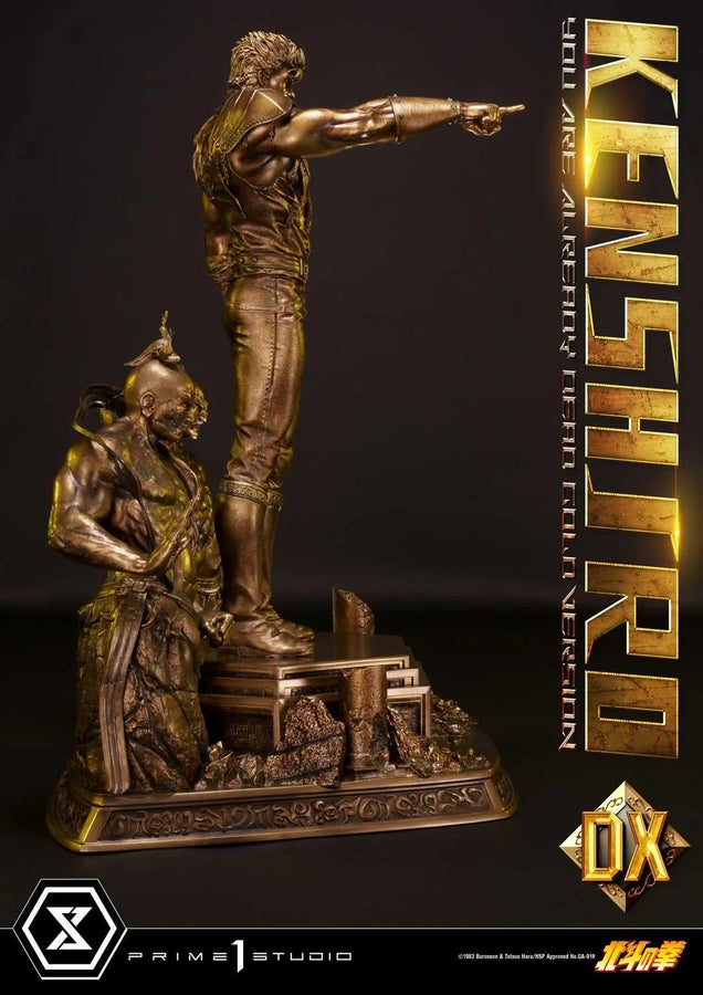 Kenshiro (Deluxe Gold Version) Fist of the North Star – Prime1Studio – ActionFigure Brasil