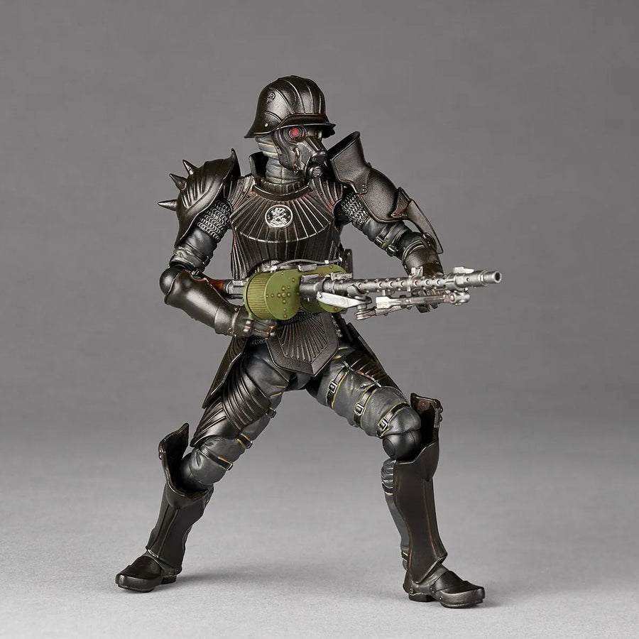 Kerberos Panzer Jäger - Kerberos Saga - Protect Gear - KT Project (KT-039) - Revoltech - Sonderplattenpanzer 34, Black Ver. (Kaiyodo)ㅤ – Kaiyodo – ActionFigureBrasil