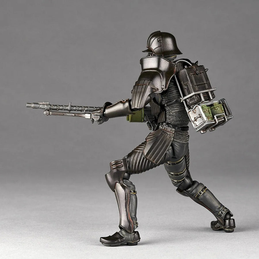 Kerberos Panzer Jäger - Kerberos Saga - Protect Gear - KT Project (KT-039) - Revoltech - Sonderplattenpanzer 34, Black Ver. (Kaiyodo)ㅤ – Kaiyodo – ActionFigureBrasil