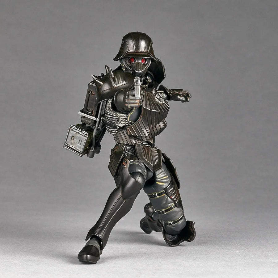 Kerberos Panzer Jäger - Kerberos Saga - Protect Gear - KT Project (KT-039) - Revoltech - Sonderplattenpanzer 34, Black Ver. (Kaiyodo)ㅤ – Kaiyodo – ActionFigureBrasil