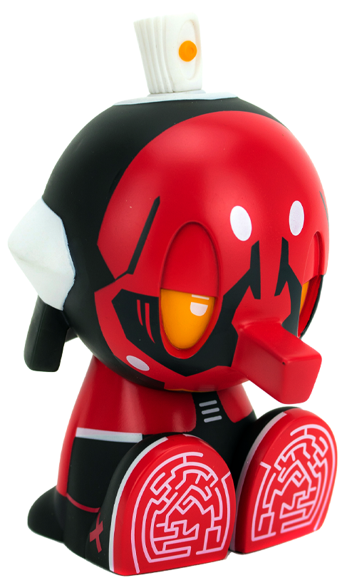 Kidd Tengu Red 5oz Canbot - LIMITED EDITION – Clutter Studios – ActionFigure Brasil