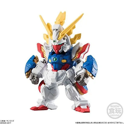 Kidou Butouden G Gundam - GF13-017NJ Shining Gundam - Bandai Shokugan - Candy Toy - FW Gundam Converge #10 - Super Mode (Bandai)ㅤ – Bandai – ActionFigureBrasil — ambientada