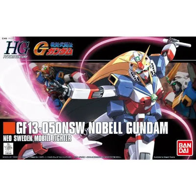Kidou Butouden G Gundam - GF13-050NSW Nobell Gundam - HGFC - HGUC #119 - 1/144 (Bandai)ㅤ – Bandai – ActionFigureBrasil