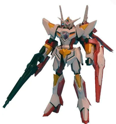 Kidou Senshi Gundam 00 - CB-0000G/C Reborns Gundam - HG00 #60 - 1/144 - Trans-Am Mode, Gloss Injection Ver. (Bandai)ㅤ – Bandai – ActionFigureBrasil — ângulo diferente