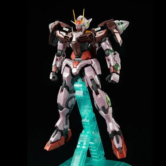 Kidou Senshi Gundam 00 - GN-0000 00 Gundam - GN-0000 + GNR-010 00 Raiser - GNR-010 0 Raiser - PG - 1/60 - Trans-Am Modeㅤ – Bandai – ActionFigureBrasil