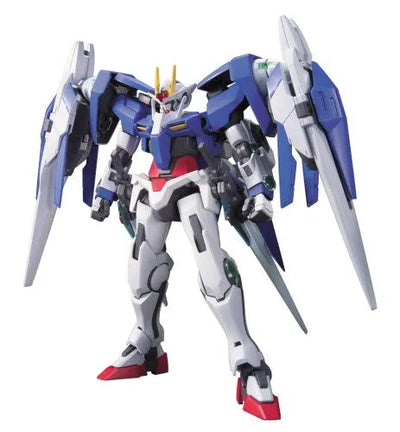 Kidou Senshi Gundam 00 - GN-0000 + GNR-010 00 Raiser - 1/100 Gundam 00 Model Series 13 - 1/100 (Bandai)ㅤ – Bandai – ActionFigureBrasil — iluminação de estúdio