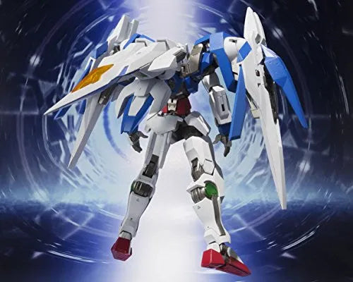 Kidou Senshi Gundam 00 - GN-0000 + GNR-010 00 Raiser - GN-0000 00 Gundam - GNR-010 0 Raiser - Metal Robot Damashii - Robot Damashii - Robot Damashii <Side MS>ㅤ – Bandai – ActionFigureBrasil