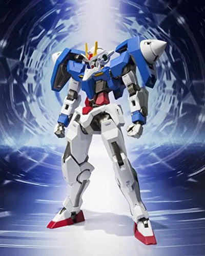 Kidou Senshi Gundam 00 - GN-0000 + GNR-010 00 Raiser - GN-0000 00 Gundam - GNR-010 0 Raiser - Metal Robot Damashii - Robot Damashii - Robot Damashii <Side MS>ㅤ – Bandai – ActionFigureBrasil