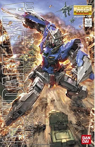 Kidou Senshi Gundam 00 - GN-001 Gundam Exia - MG #123 - 1/100 (Bandai)ㅤ – Bandai – ActionFigureBrasil