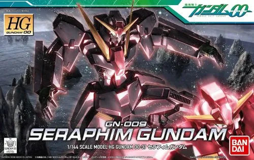 Kidou Senshi Gundam 00 - GN-009 Seraphim Gundam - HG00 #37 - 1/144 (Bandai)ㅤ – Bandai – ActionFigureBrasil