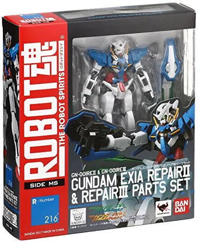 Kidou Senshi Gundam 00 - Kidou Senshi Gundam 00V - GN-001REII Gundam Exia Repair II - GN-001REIII Gundam Exia Repair III - Robot Damashii - Robot Damashii <Side MS> (Bandai)ㅤ – Bandai – ActionFigureBrasil