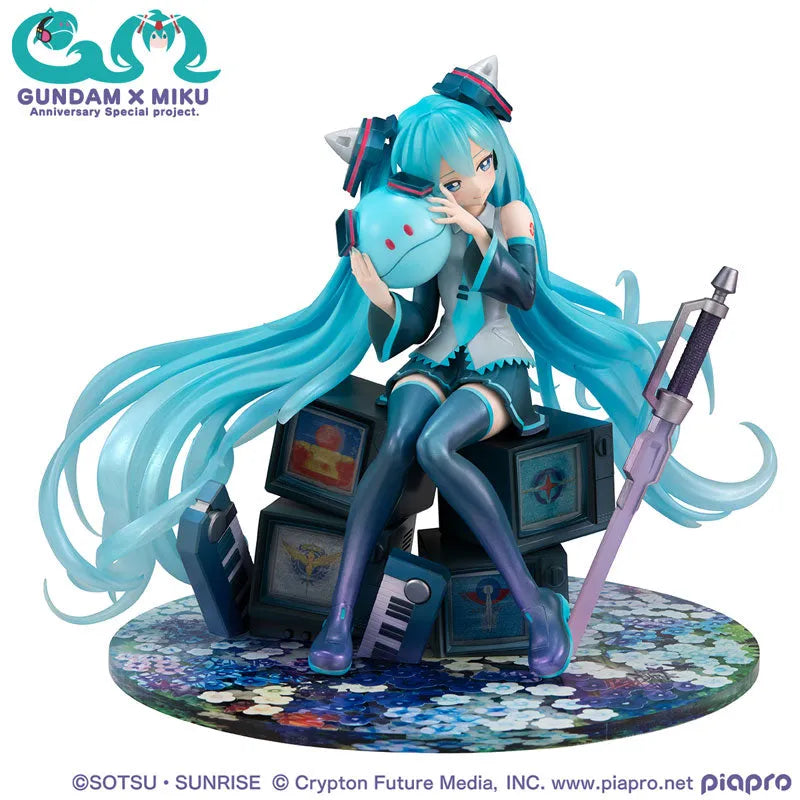 Kidou Senshi Gundam 00 - Piapro Characters - Haro - Hatsune Miku - Gundam x Miku Anniversary Special Project - Lucrea - 1/7 (MegaHouse) [Shop Exclusive]ㅤ – MegaHouse – ActionFigureBrasil
