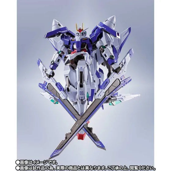 Kidou Senshi Gundam 00V - GN-0000+GNR-010/XN 00 XN Raiser - Metal Robot Damashii <Side MS> - 00 XNRaiser + Seven Sword + GN Sword II Blaster Set (Bandai Spirits) [Shop Exclusive]ㅤ – Bandai Spirits – ActionFigureBrasil