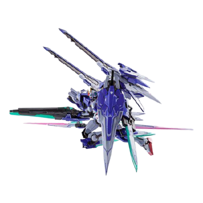 Kidou Senshi Gundam 00V - GN-0000+GNR-010/XN 00 XN Raiser - Metal Robot Damashii <Side MS> - 00 XNRaiser + Seven Sword + GN Sword II Blaster Set (Bandai Spirits) [Shop Exclusive]ㅤ – Bandai Spirits – ActionFigureBrasil