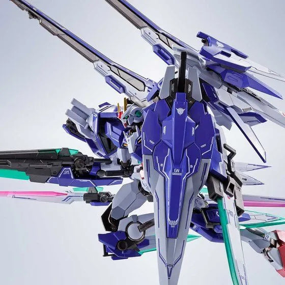 Kidou Senshi Gundam 00V - GN-0000+GNR-010/XN 00 XN Raiser - Metal Robot Damashii <Side MS> - 00 XNRaiser + Seven Sword + GN Sword II Blaster Set (Bandai Spirits) [Shop Exclusive]ㅤ – Bandai Spirits – ActionFigureBrasil