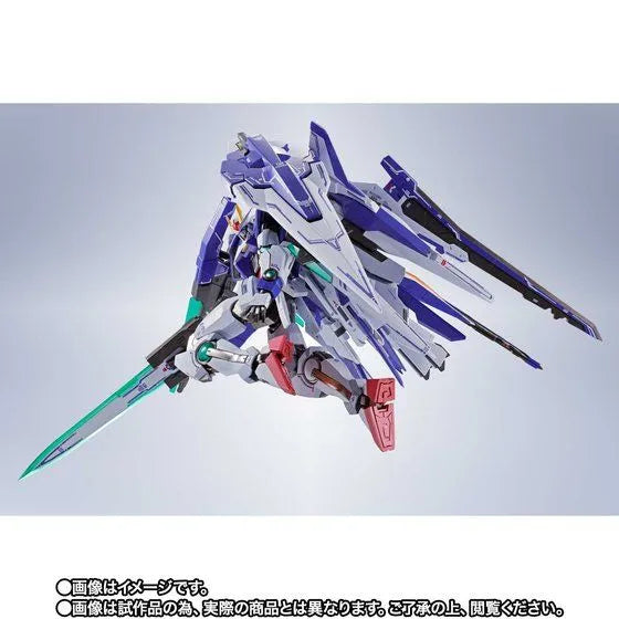 Kidou Senshi Gundam 00V - GN-0000+GNR-010/XN 00 XN Raiser - Metal Robot Damashii <Side MS> - 00 XNRaiser + Seven Sword + GN Sword II Blaster Set (Bandai Spirits) [Shop Exclusive]ㅤ – Bandai Spirits – ActionFigureBrasil
