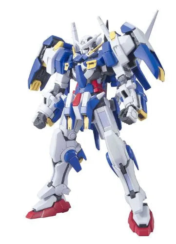 Kidou Senshi Gundam 00V - GN-001/hs-A01 Gundam Avalanche Exia - GN-001/hs-A01D Gundam Avalanche Exia' - HG00 #64 - 1/144 (Bandai)ㅤ – Bandai – ActionFigureBrasil — com base expositora