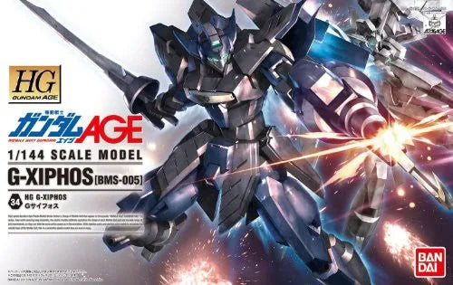 Kidou Senshi Gundam AGE - Kidou Senshi Gundam AGE -UNKNOWN SOLDIERS- - BMS-005 G-Xiphos - HGAGE #34 - 1/144 (Bandai)ㅤ – Bandai – ActionFigureBrasil