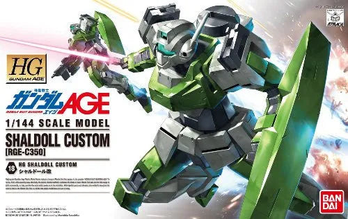 Kidou Senshi Gundam AGE - RGE-C350 Shaldoll Custom - HGAGE #18 - 1/144 (Bandai)ㅤ – Bandai – ActionFigureBrasil