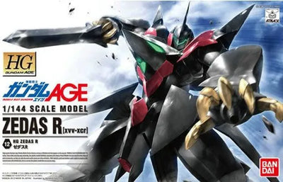Kidou Senshi Gundam AGE - Zedas R - HGAGE #12 - 1/144 (Bandai)ㅤ – Bandai – ActionFigureBrasil