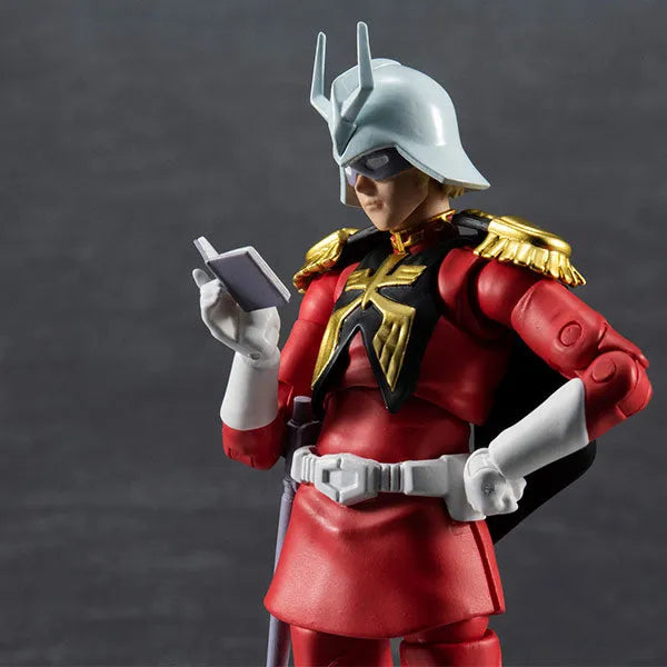 Kidou Senshi Gundam - Char Aznable - G.M.G. - Zeon 06 - 1/18 (MegaHouse)ㅤ – MegaHouse – ActionFigureBrasil