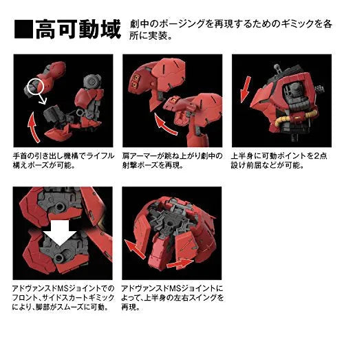 Kidou Senshi Gundam: Char's Counterattack - MSN-04 Sazabi - RG - 1/144ㅤ – Bandai – ActionFigureBrasil