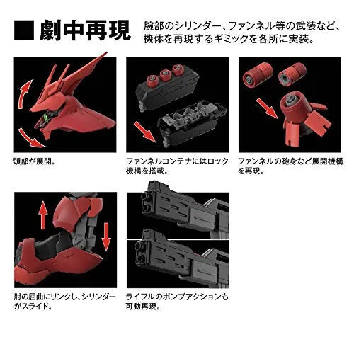 Kidou Senshi Gundam: Char's Counterattack - MSN-04 Sazabi - RG - 1/144ㅤ – Bandai – ActionFigureBrasil