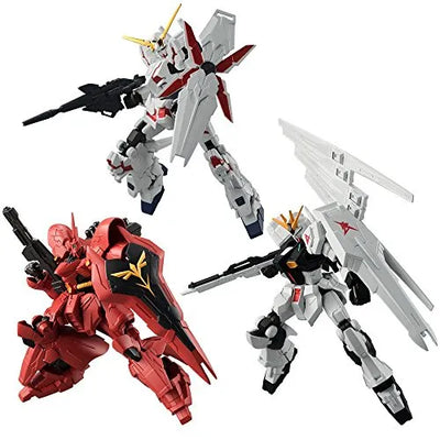 Kidou Senshi Gundam: Char's Counterattack - RX-93 Nu Gundam - Bandai Shokugan - Candy Toy - Mobile Suit Gundam G Frame 01 - Armor Set (Bandai)ㅤ – Bandai – ActionFigureBrasil