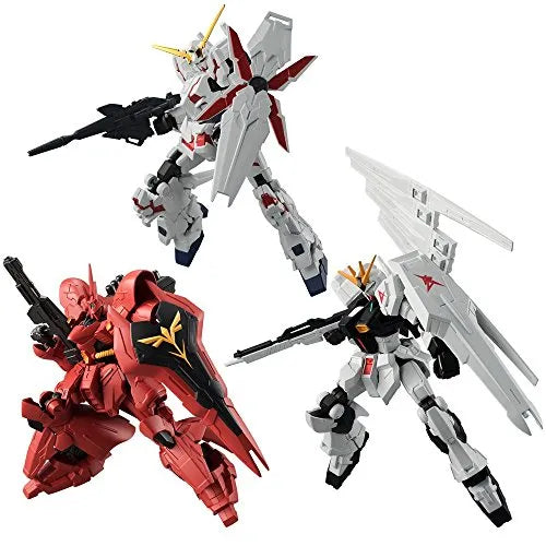 Kidou Senshi Gundam: Char's Counterattack - RX-93 Nu Gundam - Bandai Shokugan - Candy Toy - Mobile Suit Gundam G Frame 01 - Armor Set (Bandai)ㅤ – Bandai – ActionFigureBrasil