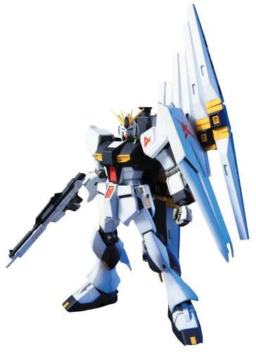 Kidou Senshi Gundam: Char's Counterattack - RX-93 Nu Gundam - HGUC 086 - 1/144 (Bandai)ㅤ – Bandai – ActionFigureBrasil — ângulo diferente