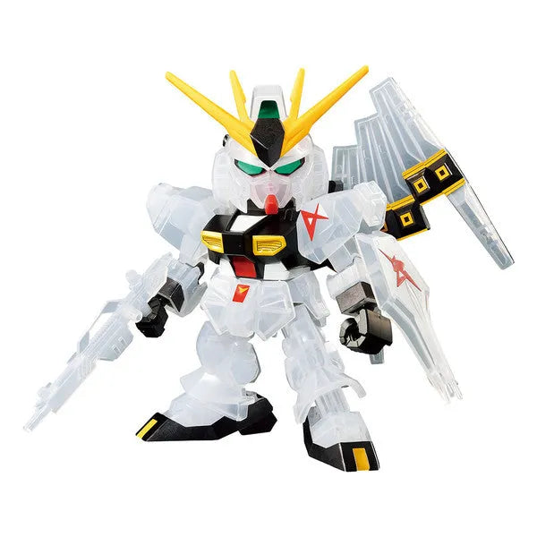 Kidou Senshi Gundam: Char's Counterattack - RX-93 Nu Gundam - Ichiban Kuji Kidou Senshi Gundam Gunpla 2021 - SD Gundam EX-Standard - Solid Clear - F Prize (Bandai Spirits)ㅤ – Bandai Spirits – ActionFigureBrasil