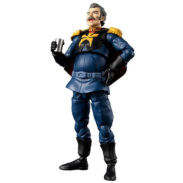 Kidou Senshi Gundam - Crowley Hamon - Ramba Ral - G.M.G. - Zeon 07 - 1/18 (MegaHouse)ㅤ – MegaHouse – ActionFigureBrasil