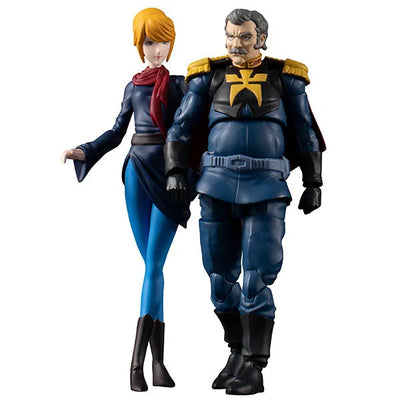 Kidou Senshi Gundam - Crowley Hamon - Ramba Ral - G.M.G. - Zeon 07 - 1/18 (MegaHouse)ㅤ – MegaHouse – ActionFigureBrasil — com base expositora
