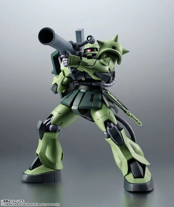 Kidou Senshi Gundam: Dai 08 MS Shotai - MS-06JC Zaku II - Robot Damashii - Robot Damashii <Side MS> - ver. A.N.I.M.E. (Bandai Spirits)ㅤ – Bandai Spirits – ActionFigureBrasil
