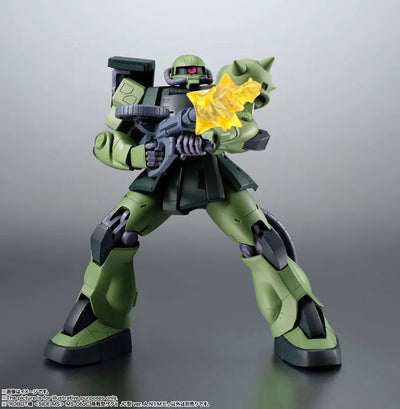 Kidou Senshi Gundam: Dai 08 MS Shotai - MS-06JC Zaku II - Robot Damashii - Robot Damashii <Side MS> - ver. A.N.I.M.E. (Bandai Spirits)ㅤ – Bandai Spirits – ActionFigureBrasil — close