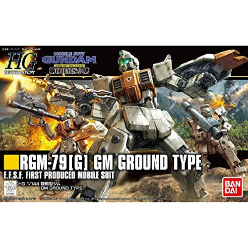 Kidou Senshi Gundam: Dai 08 MS Shotai - RGM-79[G] GM Ground Type - HGUC - 1/144 (Bandai)ㅤ – Bandai – ActionFigureBrasil