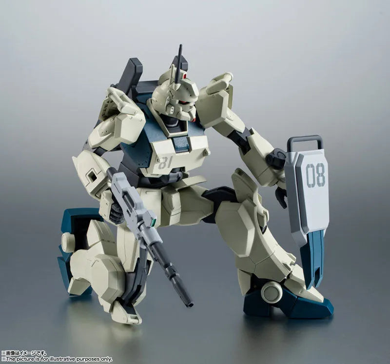 Kidou Senshi Gundam: Dai 08 MS Shotai - RX-79[G]Ez-8 Gundam Ez8 - Robot Damashii - Robot Damashii <Side MS> - Ver. A.N.I.M.E. (Bandai Spirits)ㅤ – Bandai Spirits – ActionFigureBrasil