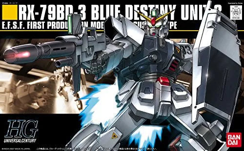 Kidou Senshi Gundam: Dai 08 MS Shotai - RX-79BD-3 Gundam Blue Destiny Unit 3 - HGUC 082 - 1/144 (Bandai)ㅤ – Bandai – ActionFigureBrasil