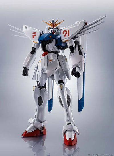 Kidou Senshi Gundam F91 - F91 Gundam F91 - Robot Damashii - Robot Damashii <Side MS> - Evolution-Spec (Bandai Spirits)ㅤ – Bandai Spirits – ActionFigureBrasil